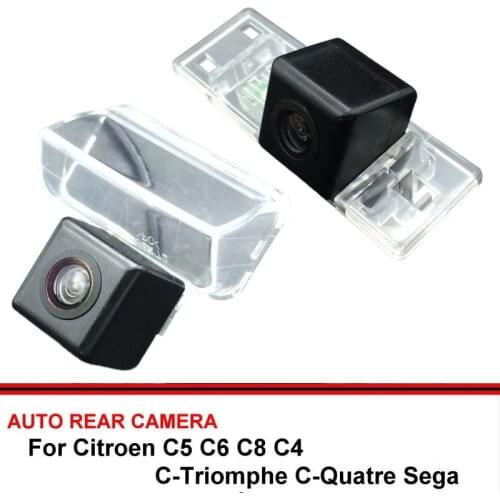For Citroen C5 C6 C8 C4 C-Triomphe C-Quatre Sega Night Vision Rear View Camera Reversing Camera Car Back up Camera HD CCD