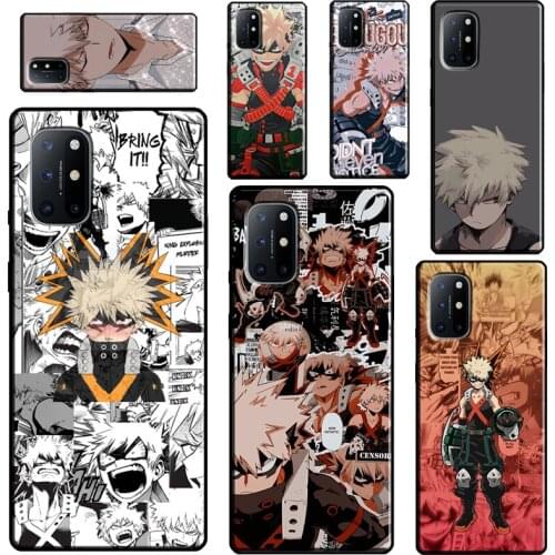 Katsuki Bakugou For Realme C3 C11 C15 C21 GT Neo Q3 6 7 8 Pro Phone Case For OnePlus 8 7 9 Pro Nord 7T 8T