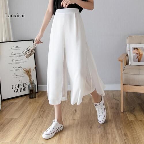 Lanxirui Women's Wide Trousers