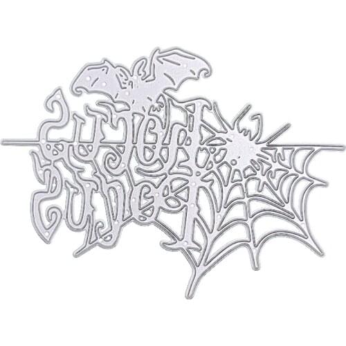 Halloween Bat Metal Cutting Dies Stencil DIY Scrapbooking Album Paper Card Template Mold Embossing Decoration