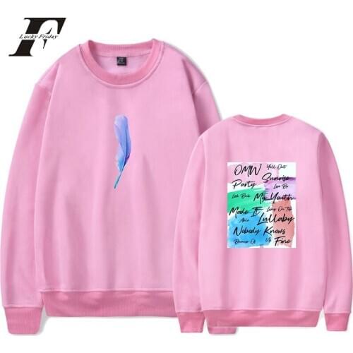 GOT7 Feather PRESENT YOU Fashion Men Women Capless Sweatshirt Hoodie Pullover Unisex Casual Long Sleeve Sweatshirt Tops XXS-XXXL