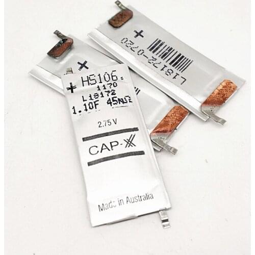 2pcs Original HS106F 2.75V 1.1F ultra-thin double-layer energy storage memory power supply