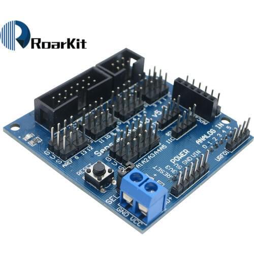V5.0 Sensor Shield expansion board for arduino electronic building blocks robot accessories Sensor Shield V5 expansion board