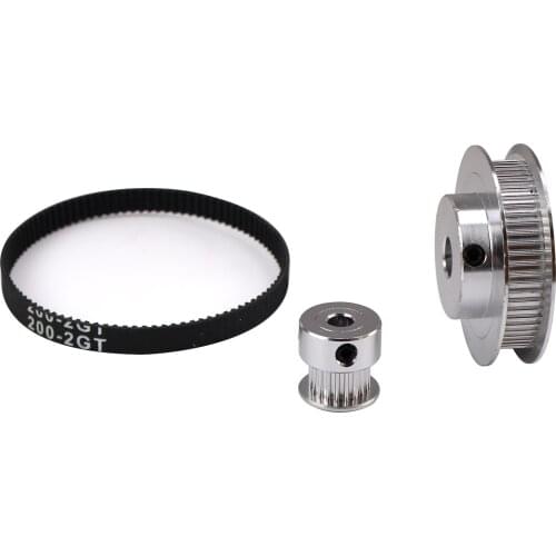 GT2 Timing Belt Pulley 60teeth 20teeth 5mm/8mm Reduction 3:1/1:3 belt width 6mm for 3D printer accessories