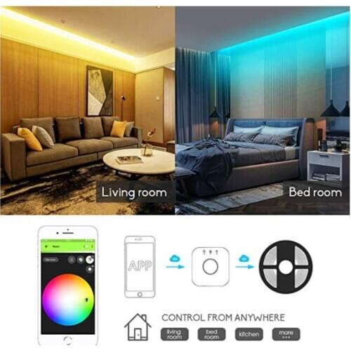 LED Strip Light RGB+CCT LED Zigbee Controller 1D/2ID Version For Dropshipping