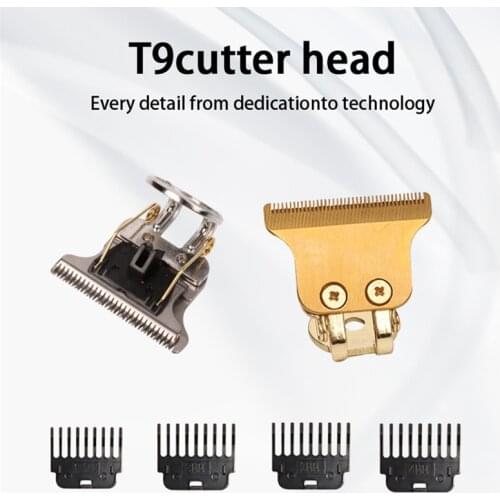 T-Shaped Hair Clipper Blade With Stand T9 Blade Trimmer Replacement Clipper Head