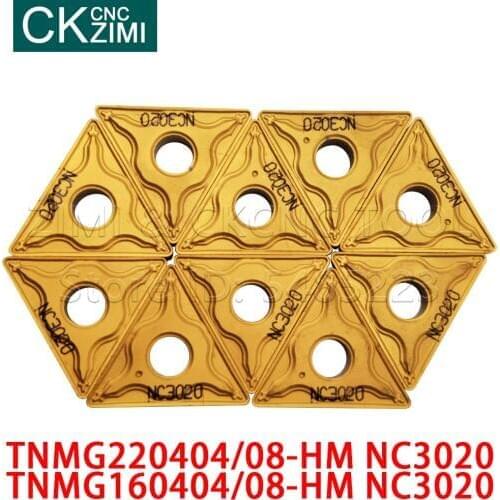 TNMG160404-HM TNMG160408-HM TNMG220408-HM NC3020 carbide insert turning tool holder boring bar mini machine CNC tools for steel