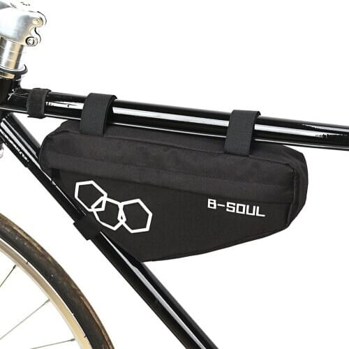 New 5 Colors Waterproof Triangle Cycling Bicycle Bags Front Tube Frame Bag Mountain Bike Triangle Pouch Frame Holder Saddle Bag