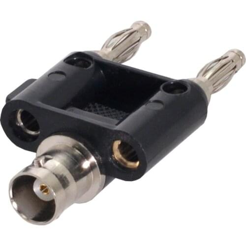 Xiwai Jack Splitter Connector Adapter Plug Pin Cy Male Female Two Dual Banana Of To Bnc