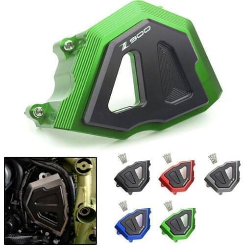 2019 Z 900 Motorcycle Front Chain Sprocket Cover Engine Guard Chain Protector Frame Sliders for For Kawasaki Z900 2017-2020