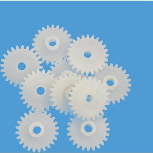 242.5A 0.5M Gear Wheel 24 Teeth Hole 2.5mm Tight DIY Model Toy Motor Parts Pinion Accessory 10pcs/lot