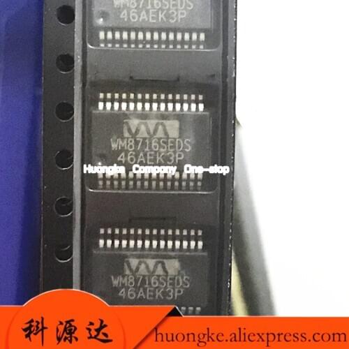5PCS/LOT WM8716 WM8716SEDS analog converter chip