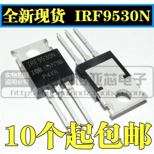 10pcs/lot New Spot IRF9530N F9530N P-channel field effect 100V 12A