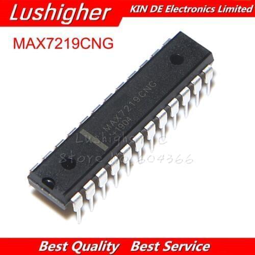 5PCS MAX7219CNG DIP24 MAX7219 DIP-24 DIP New Origial