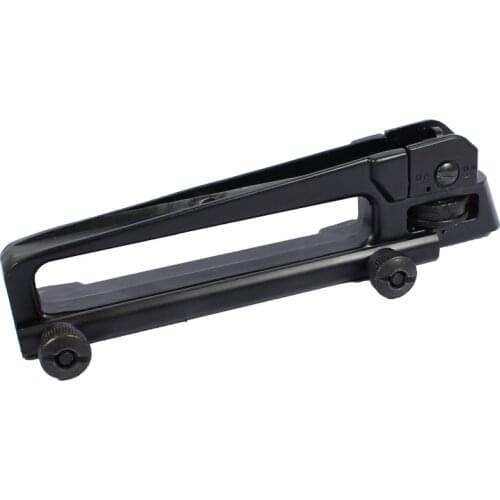 AR15 Metal Detachable Black Carry Handle Dual Apertures A2 Rear Sight Mount For M4 M16 Hunting Parts