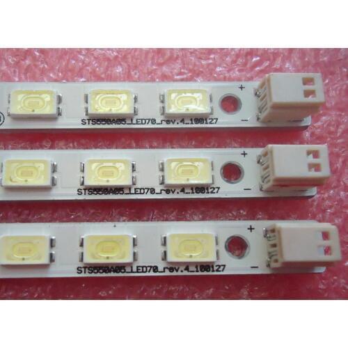FOR Haier LE55A300N Article lamp LJ64-02219A LJ64-02220A screen LTA550HJ05 1piece=70LED 618MM
