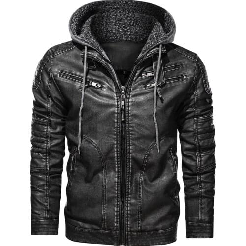 Eagle Crown Mens Biker Jackets