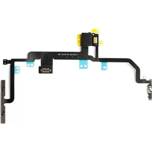 Power and Volume Flex Cable with Mounting Brackets for iPhone 8 Plus