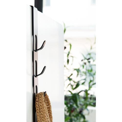 Ins white Nordic Metal Modern Design Wall Door clothes Robe J type Hook Rack for corridor yell bathroom black coat Rails Decor