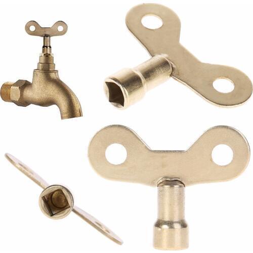 Radiator Keys Plumbing Bleeding Key Solid Water Tap For Air Valve Plumbing Tool
