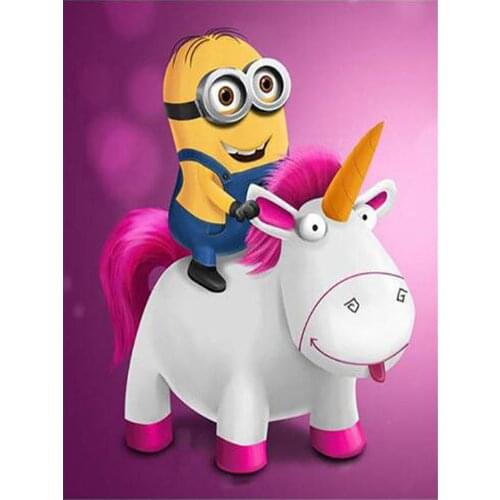 Cartoon Rainbow Unicorn Horse Animal DIY Embroidery Cross Stitch 11CT Kits Needlework Craft Set Cotton Dropshipping