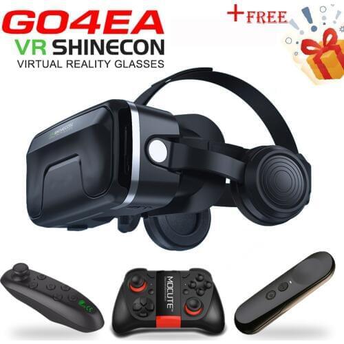 NEW VR shinecon 6.0 headset upgrade version virtual reality glasses 3D VR glasses headset helmets Game box Game box