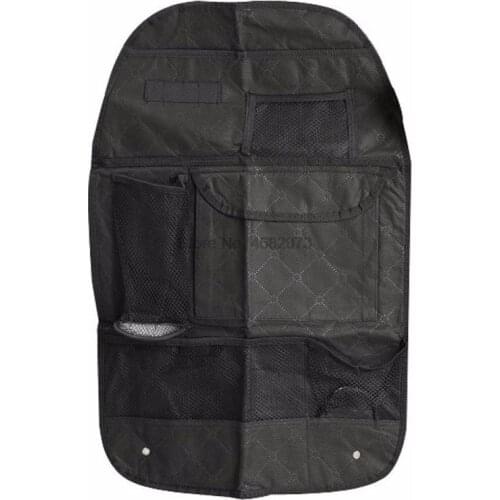 By DHL/Fedex 100pcs Car Storage Bag Mesh Auto Back Seat Hanging Organizer Collector Assorted Pouch Luggage Holder Pocket