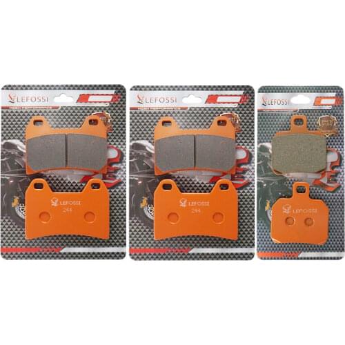 Front Rear Brake Pads For Aprilia RSV 1000 Tuono V4R For BENELLI TNT 1130 For Ducati 696 Monster 796 848 900 Multistrada 1200