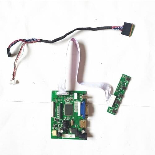 Fit LTN101NT02-B01/C01/C02/D01/L01/T01/W01 LCD 10.1 1024*600 LED 40Pin LVDS 2AV HDMI-Compatible VGA controller board