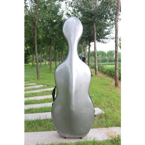 Full size cello case 4/4 carbon fiber composite material strong cello box/bag