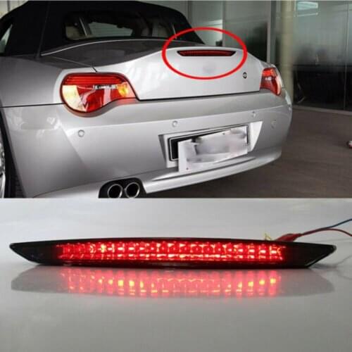 Led Rear 3rd Light Lamp Lens For Z4 E85 2002-2008 63256917378 High Mount Led Brake Light Automobile Accessories