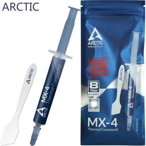 ARCTIC MX-4 2g 4g 8g 20g AMD Intel Processor CPU Kit Cooler Cooling Fan Pc Thermal Grease VGA Compound Heatsink Plaster Paste