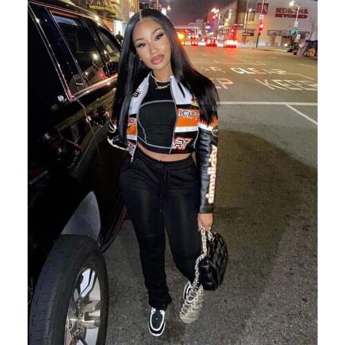 TNNAOFF Women's Bomber Jackets