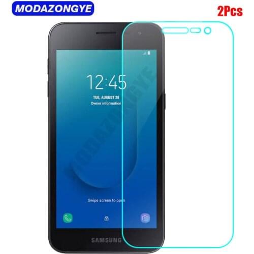 2Pcs Tempered Glass For Samsung Galaxy J2 Core Screen Protector Samsung Galaxy J2 Core J260F J260 SM-J260F Glass Protective Film