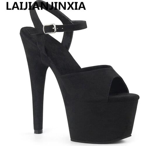Summmer Fashion Lady Nightclub Party 15cm High-Heels Sandals Dance Shoes Model High Heels Lady Dance Shoes