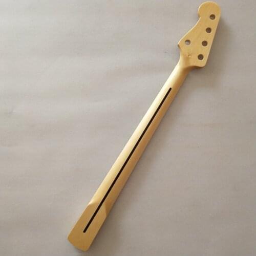 1pcs Electric Guitar Neck maple 5 string bass maple fingerboard neck Replacement