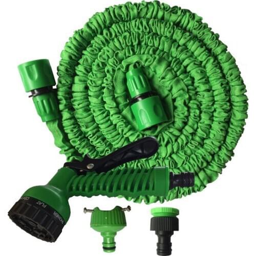 25-200FT Expandable Magic Flexible Garden Water Hose For Car Hose Pipe Plastic Hoses To Watering With Spray Gun