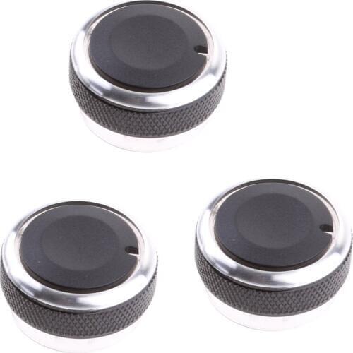 3pcs Air Conditioning Switch AC Knob Heat Control For Focus Auto Accessories