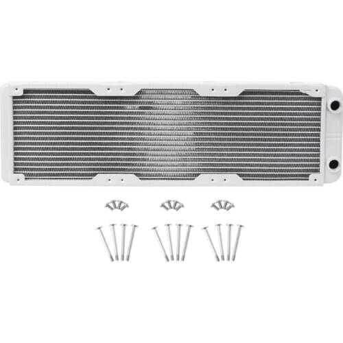 360mm Aluminum Computer Radiator Water Cooler 18 Tube CPU Heat Sink Exchanger