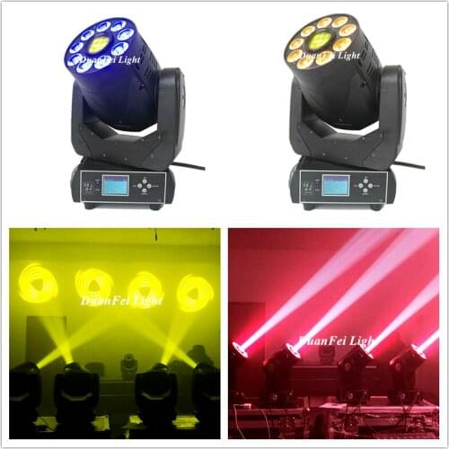 4pieces 9x18w rgbwa uv led wash spot moving light lyre dmx 90w gobo led moving light dj spot light washer
