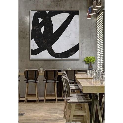 Abstract Painting Large Wall Art Minimalist Canvas Painting Hand Painted Acrylic Painting On Canvas Minimalist Art Home Decor