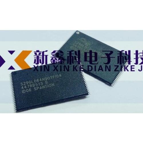 Free Shipping 50pcs/lot S29GL064N90TFI04 S29GL064N90TF104 S29GL064N90TFI04 S29GL064 TSOP48 100% NEW Goods in stock