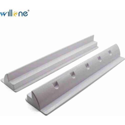 Willone Free shipping Panel ABS Mounting Bracket 55cm longer Side Solar Panel Mount Bracket for Caravan Motor home RV