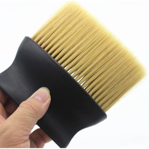 Hairdressing Tools Hairdressing Brush Hairdressing Brush Sharpener Shredded Hair Brush Haircutting Yellow Hair Pole Brush