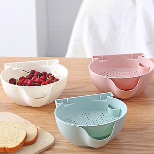 Creative Lazy Snack Bowl Plastic Double Grids Snack Storage Box Bowl Plate Fruit Bowl And Mobile Phone Holder Chase Artifact-30