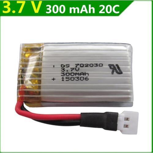 3.7V 300mAh 702030 lithium polymer battery Hendy 1306 You Di U816 U830 Di Feida F180 aircraft Li-polymer Lipo Battery 702030