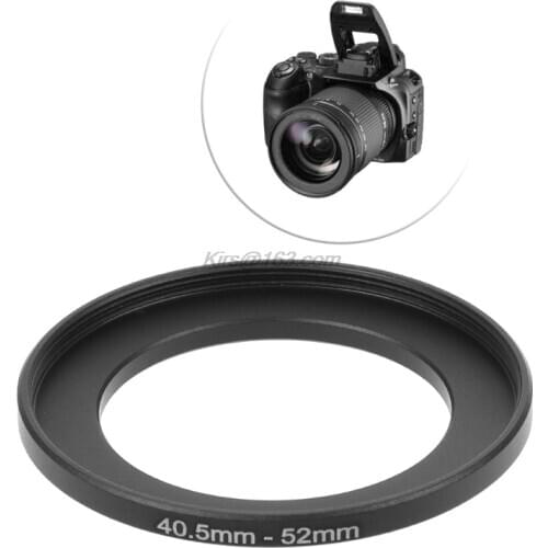40.5mm To 52mm Metal Step Up Rings Lens Adapter Filter Camera Tool Accessories