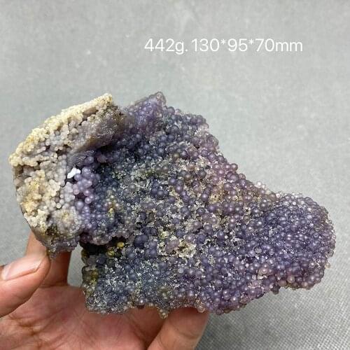 Natural grape agate mineral specimen stones and crystals healing crystals quartz gemstones free shipping