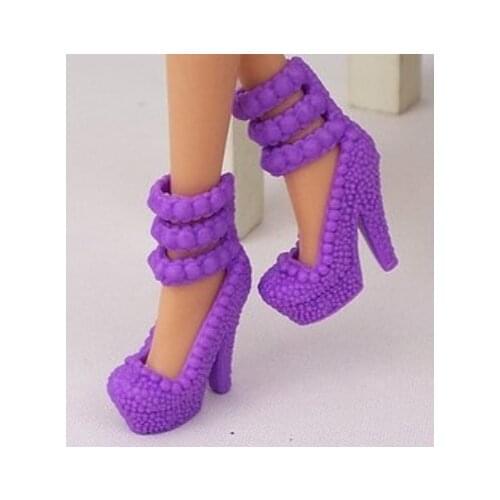 Different styles for choose Casual High heel shoes for your barbie 1:6 Doll Fashion Cute Newest BBI00114