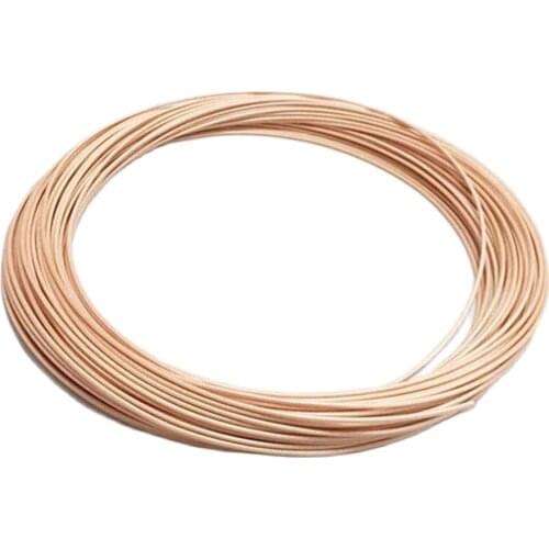 1M RG316 High Temperature Brown Transparent OD 2.5 RF Coaxial Cable